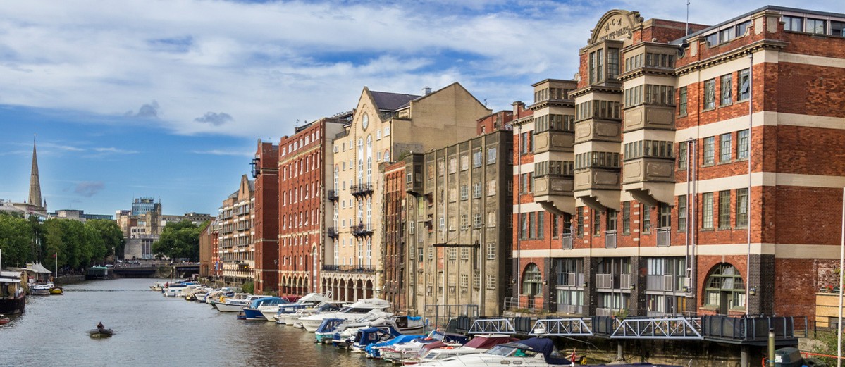 Bristol docks an amazing city at west England